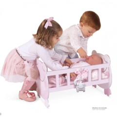 DeCuevas Кроватка для куклы с аксессуарами серии Мария,49,5 см (55134)