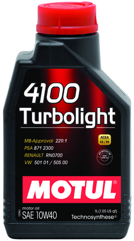 MOTUL 4100 Turbolight 10w40