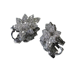 Серьги с бриллиантами