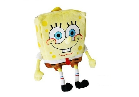 Губка Боб рюкзак плюшевый — Sponge Bob Plush Backpacks