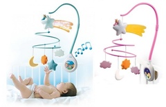 Smoby Музыкальный мобиль на кроватку (в ассортименте розовый и голубой) (211338)