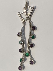 Рейна (серьги из серебра)