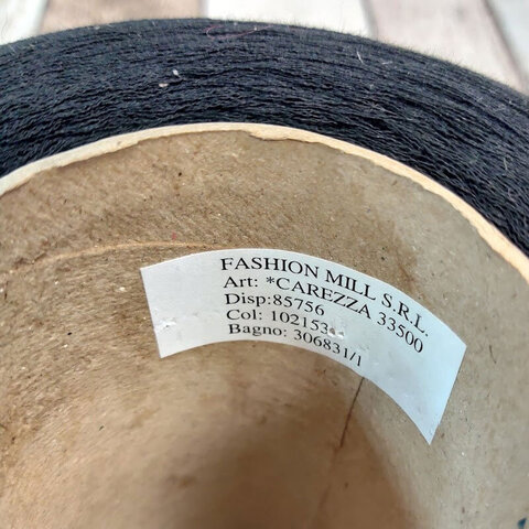 Органический хлопок FASHION MILL / CAREZZA 3350 черный