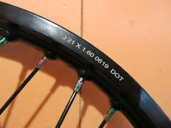 Диск для мотоцикла Honda CRF 250 21 дюйм 1.60 Procaken