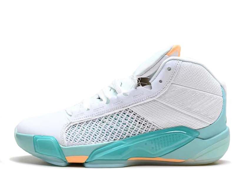 Guo Ailun x Air Jordan 38 PF White Clear Jade