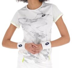 Женская теннисная футболка Lotto Tech II D1 T-Shirt - bright white