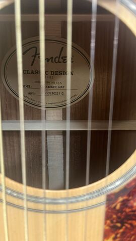 FENDER CD-140SCE DREAD NAT W/CASE электроакустическая гитара, цвет натуральный, в комплекте кейс