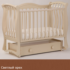 БИ 08.4 "Маргаритка" кровать универсальная (орех)