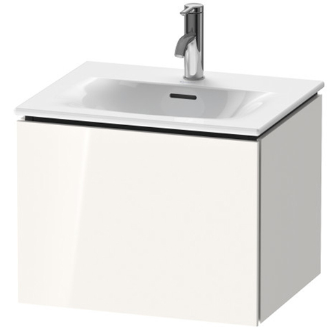 Duravit L-Cube Тумба подвесная под раковину # 234453, 1 выдвижное отделение, 400x520x421мм, цвет White High Gloss LC613402222