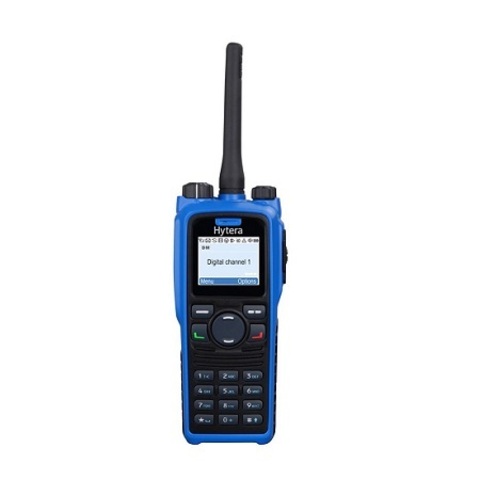 Взрывобезопасная портативная цифровая однодиапазонная УКВ DMR GPS радиостанция Hytera PD795Ex VHF