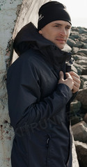 Ветрозащитная мембранная куртка Nordski Storm Black мужская
