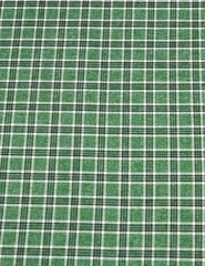 Ткань костюмная Габардин клетка 10х10, 169 гр/м2, 150 см, зелёный