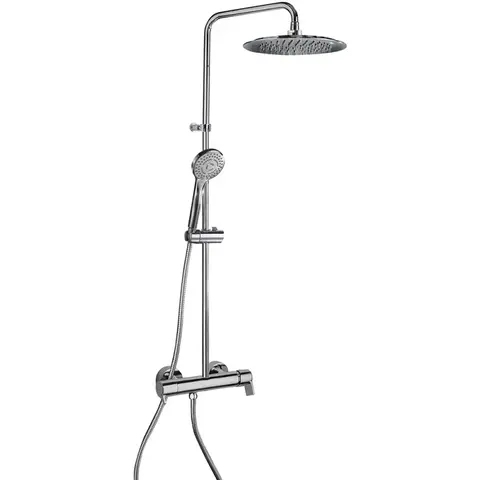 Ramon Soler 937802RP240 Стойка с тропическим и ручным душем Хром