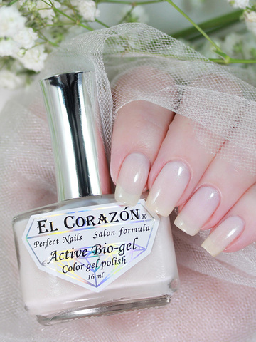 El Corazon 423/2050 active Bio-gel Shimmer молочный