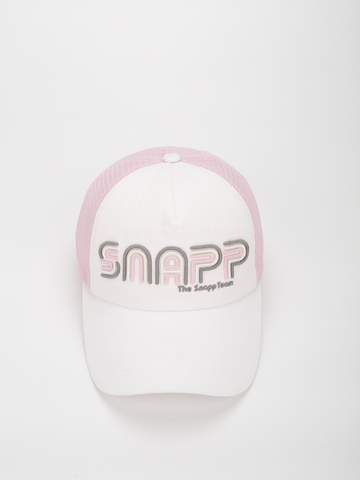 Бейсболка Snapp The Snapp Team (белый/лиловый)