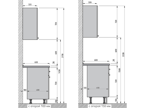 Кухонный гарнитур угловой Шале-03, Thermo Oak, МДФ