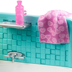 Барби Скиппер Няня с Малышкой и ванной комнатой