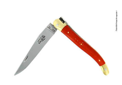 Нож складной 1 предмет (одно лезвие), Forge de Laguiole 1211 TC ORA