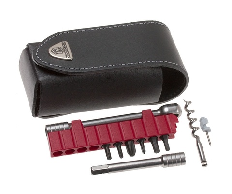 Мультитул Victorinox SwissTool CS Plus, 115 mm, 37 функций, кожаный чехол (3.0338.L)