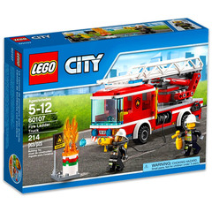 LEGO City: Пожарный автомобиль с лестницей 60107