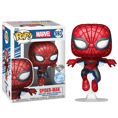 Фигурка Funko POP! Marvel: Spider-Man (Diamond Exc) (593)
