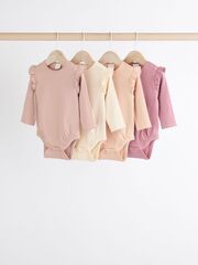 Боди с длинным рукавом для малышей Next Q95-122, Розовый