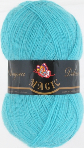 Пряжа Angora Delicate Magic 1113 Светлая голубая бирюза - купить в интернет-магазине недорого klubokshop.ru