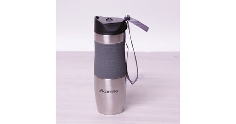 Термокружка Kamille KM-2051 0.48 л серый
