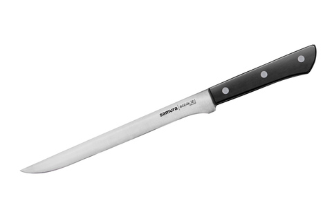 Нож Samura филейный Harakiri, 21,8 см, корроз.-стойкая сталь, ABS пластик