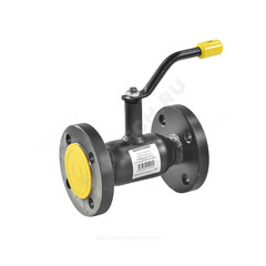 Кран шаровой сталь 09Г2С Ballomax КШТ 60.113 Ду 40 Ру40 фл L=200мм полнопроходной BROEN КШТ 60.113.040.А.40