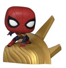 Фигурка Funko POP! Deluxe Bobble Marvel Spider-Man No Way Home Battle Spider-Man (Exc)