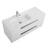 Cezares ECO-CER-N-1200-2C-SO-NCS-P-L ECO-CER-N База под раковину подвесная с двумя выкатными ящиками, левосторонняя, Орех Шоколад Софт, 1200x457x500, ECO-CER-N-1200-2C-SO-NCS-P-L