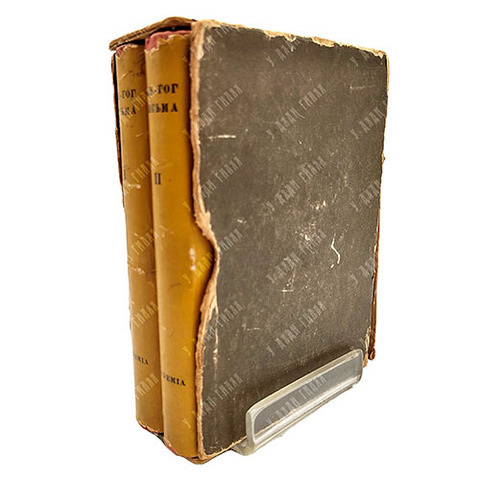 Ван-Гог, В. Письма / Н.М. Щекотова,  А. Эфроса,  А. Гончарова. В 2 т. Т. 1-2. Academia, 1935 г.