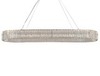 Подвесной светильник Newport 8445/140 oval chrome