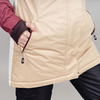 Удлинённая Тёплая Зимняя Куртка Nordski Casual Cream-Beige W