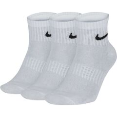 Носки теннисные Nike Everyday Cotton Cushioned Ankle - 3 pary/white/black