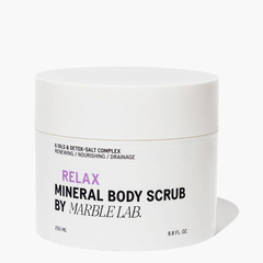 Marble Lab Обновляющий дренажный скраб для тела Relax- Mineral Body Scrub Relax, 250 мл