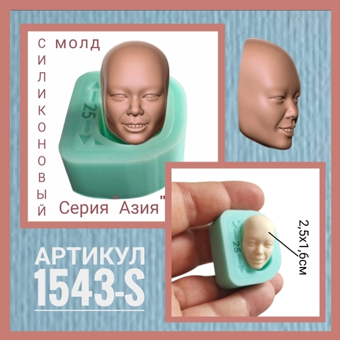 1543-S Молд силиконовый из серии Азия 