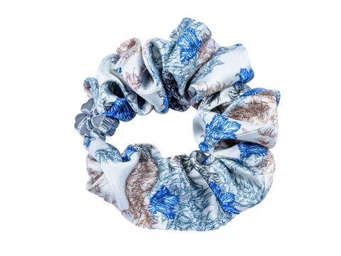 Шелковая резинка для волос Mollen Тюльпаны