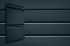 Сайдинг Double-брус Grand Line Acryl графит (3,0м)