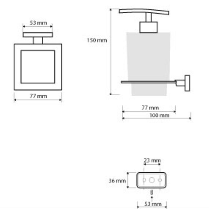 дозатор жидкого мыла NIKI