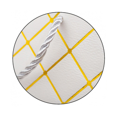 
          Подарочный пакет Basir, серия "Ромбы", золотое тиснение, 14.5*15.5*7 см, ассорти