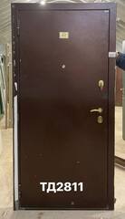 Дверь металлическая Б/У 208(в) х 96(ш) Входная