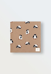 Плед вязаный Simple (пингвины)