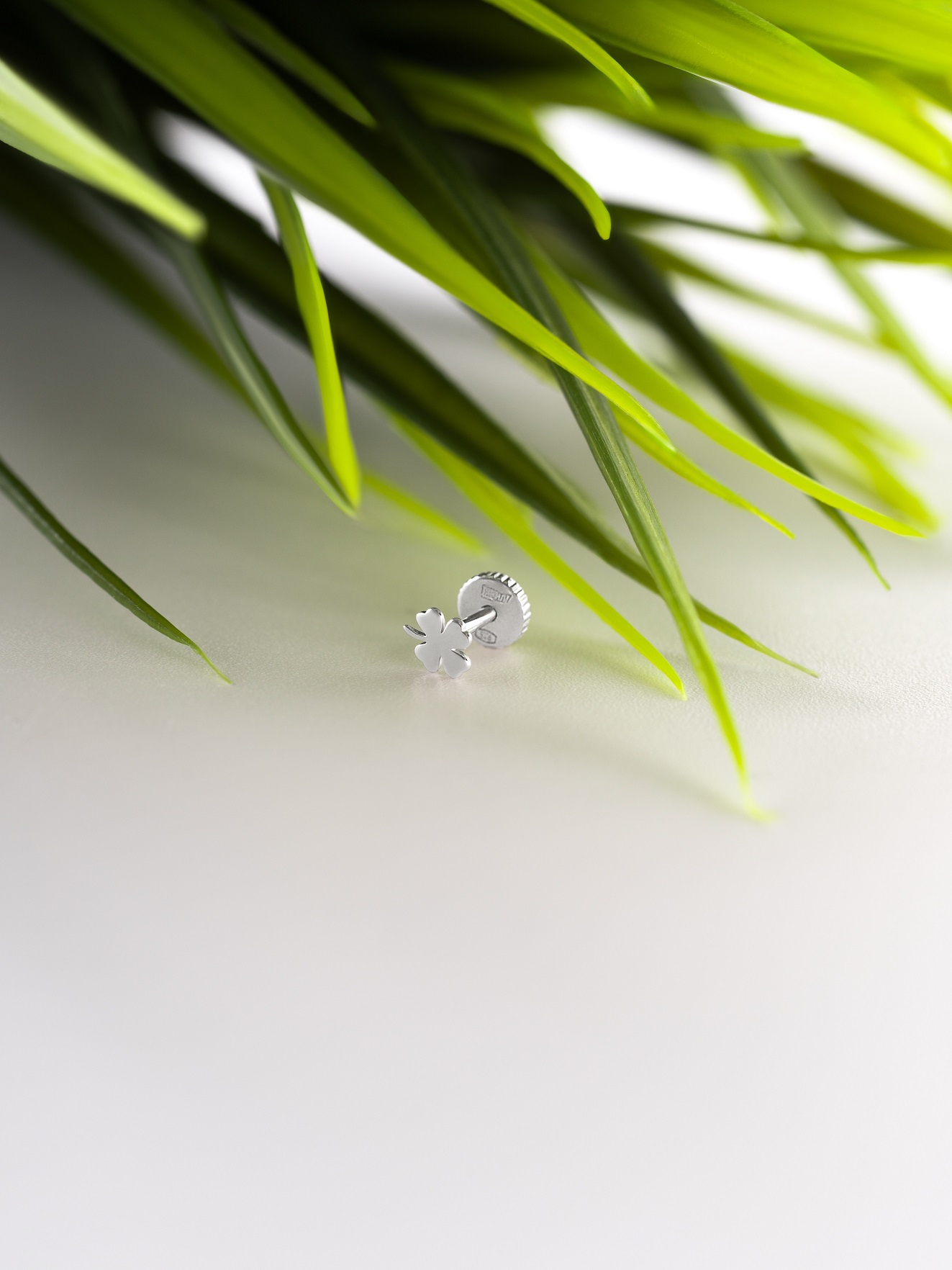 Пирсинг лабрет Флора