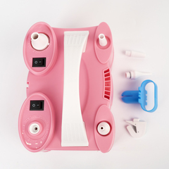 Компрессор 2 в 1 PRO, с резаком, Розовый, 30/600 Вт, 1 шт.