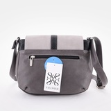 Сумка Саломея 106 мульти итальянский серо-черный