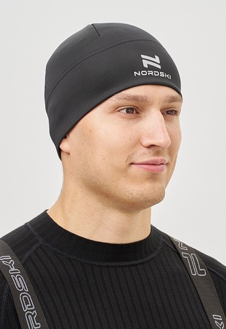 Тренировочная шапка Nordski Core Black