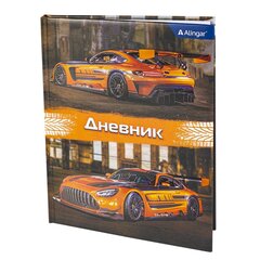 
          Дневник школьный Alingar,1-11 кл., 48л., 7БЦ, ламинированный картон, поролон, выб. УФ лак, "Orange car"
