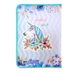 
          Папка 1 отделение, А4 230х325х25 мм, Пчелка, пластик, дизайн с двух сторон, молния вокруг, "Magic dream"